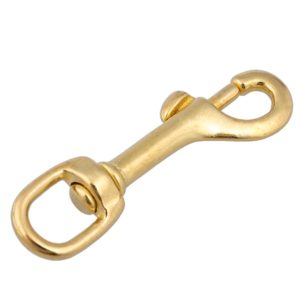Buy Heavy Duty Diving Swiver Hook Solid Brass Swivel Eye Lobster Clasp
