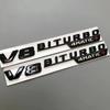 FUP1 Emblema Laterale Parafango Auto V8 Biturbo 4matic Logo Per Mercedes C63S W205 E63S W213 S63 W222 GLC63S X253 GLE63S W167 Accessori AMG