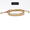 Bohemian Handmade Woven Crystal Beaded Friendship Bracelet for Women