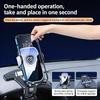 Car Dashboard Phone Holder Gravity Crocodile Clip Automatic Locking Mirror Phone Stand Universal Gps Navigation Mount