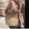 Korean Fashion Women's Winter Stand Collar Vest Loose-Fit Outer Wear Easy-Matching Sleeveless Thickened Cotton Jacket