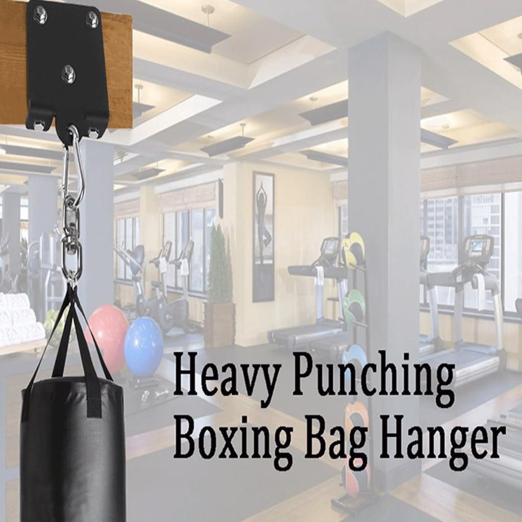 Punching Bag Hanger for Heavy Bag Beam Mount Hardware 360° Rotation Boxing Bag Rotation Wall Ceiling Mount for Boxing Muay Thai