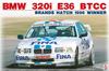 Platz/BEEMAX 1/24 Scale BMW 320i E36 1996 BTCC Browns Hatch Winner Plastic Model BX24045