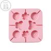 Silikon kalıp pişirme DIY aracı lolipop çikolata çocuk kare şeker kalıbı