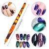 5pcs Cat Eye Strong Effect Magnet Slice Magnetic Stick UV Gel Polish Gradient Rod Manicure Nail Art 3D Tips Tools Double Head