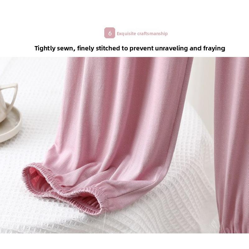 Modal Lantern Pants for Women, Spring and Summer Thin Loose Casual Sports Pants, Jogger Pants, Yoga and Dance Practice Pants