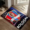 Bologna F.C. 1909 A A rug suitable for office chair areas living rooms and computer desks perfect for home offices and an ideal holiday gift