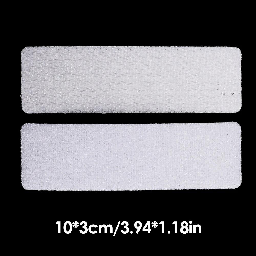 Wiederverwendbares Nylon Klettband Auto Fußpolster Befestigungspatch Auto Teppich Rutschfester Fixierter Aufkleber Doppelseitiges Klebeband