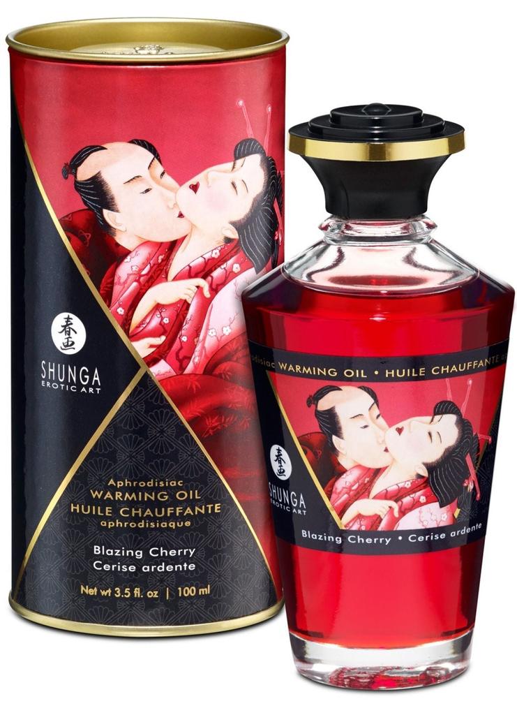 Huile Chauffante Cerise Comestible 100ml Cc812000