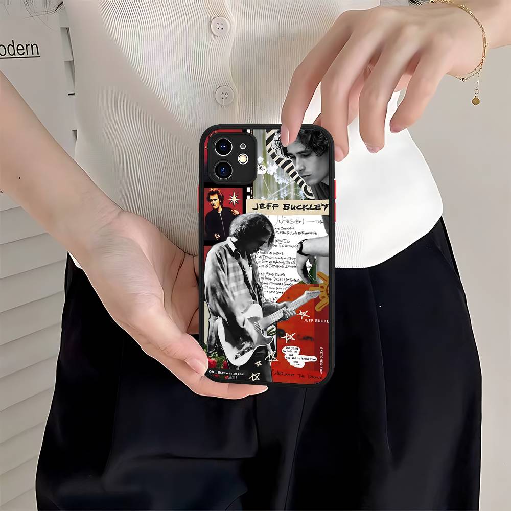 J-Jeff B-Buckley Phone Case For IPhone 16e 16 15 14 13 12 11 Pro Max X XS MAX Plus Spuerstar Matte Cover