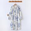 Women's V,neck Long,sleeved Pullover Pajamas