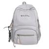 Large capacity simple schoolbag high school student backpack casual college student couple backpack