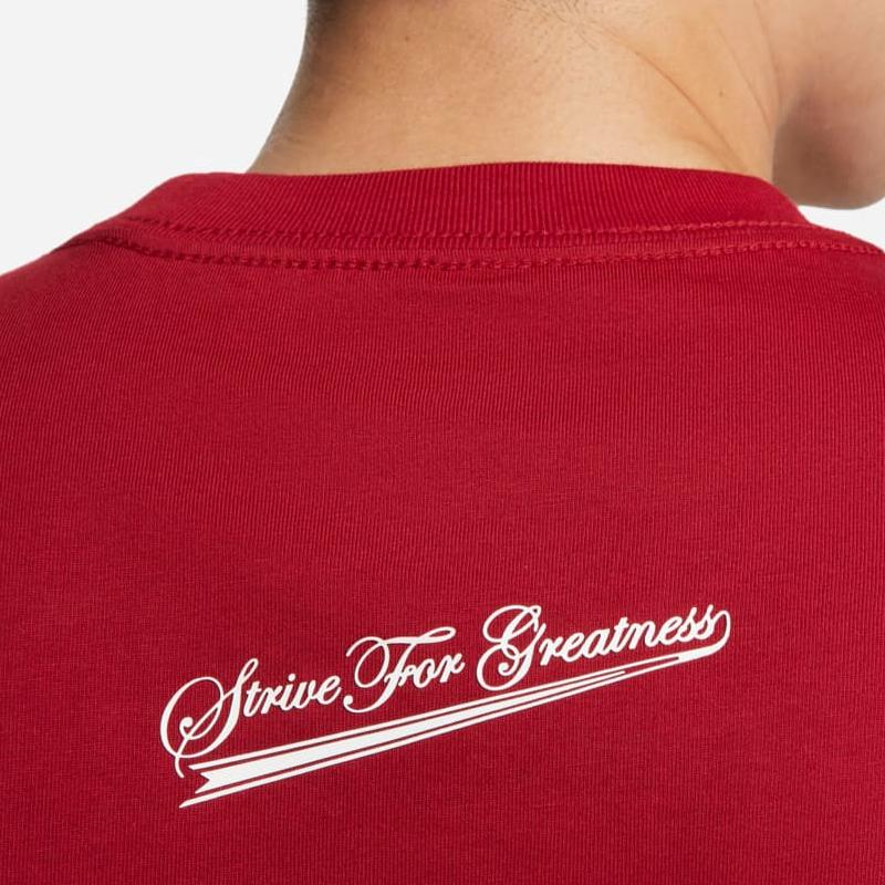 New Nike LeBron X Liverpool F.C. Long Sleeve Max90 T shirt Asia Sizing FD4025-608