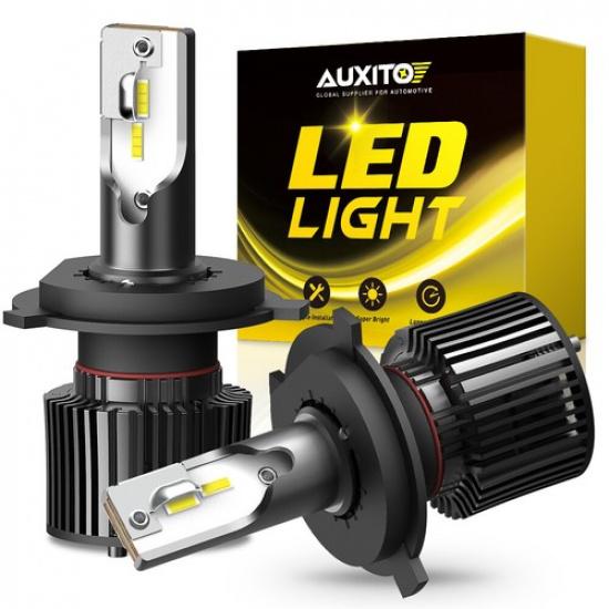 AUXITO H4 9003 HB2 LED Headlight Bulbs Low Beam Conversion Kit White X1 Lamps