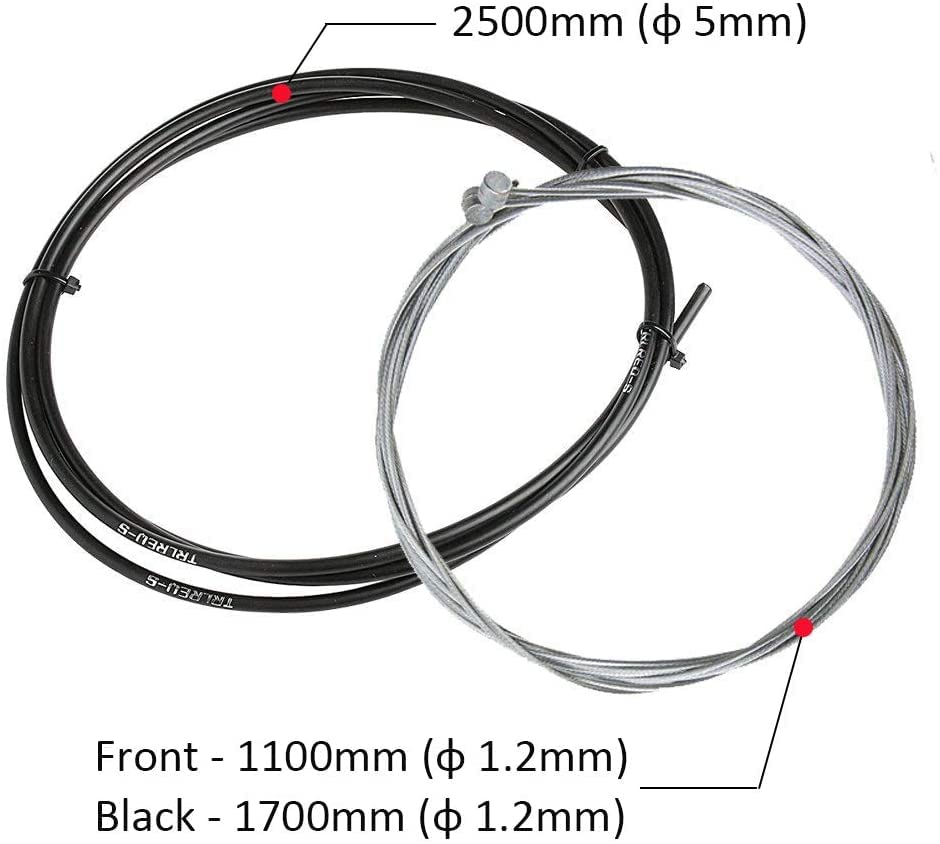 Wolfride Brake Wire Set Brake Cable Road Bike Bicycle Wire