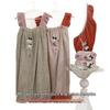 Quick-Drying Absorbent Coral Fleece Bath Towel & Wearable Ballet Cat Bath Robe with Cap