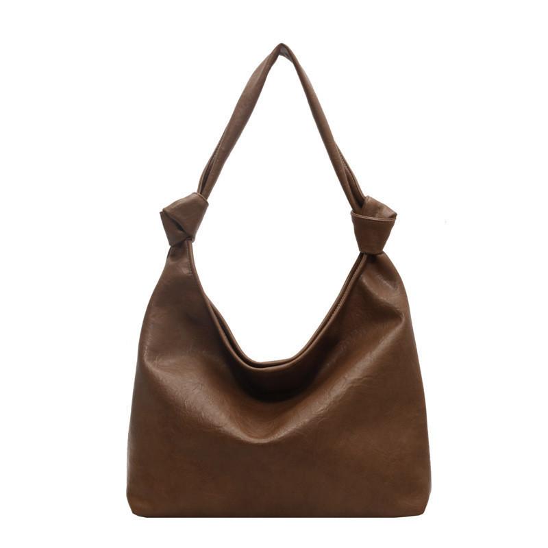 

Trendy Urban Chic Tote Bag For Women With Roomy Compartments And Vintage Details Mud color