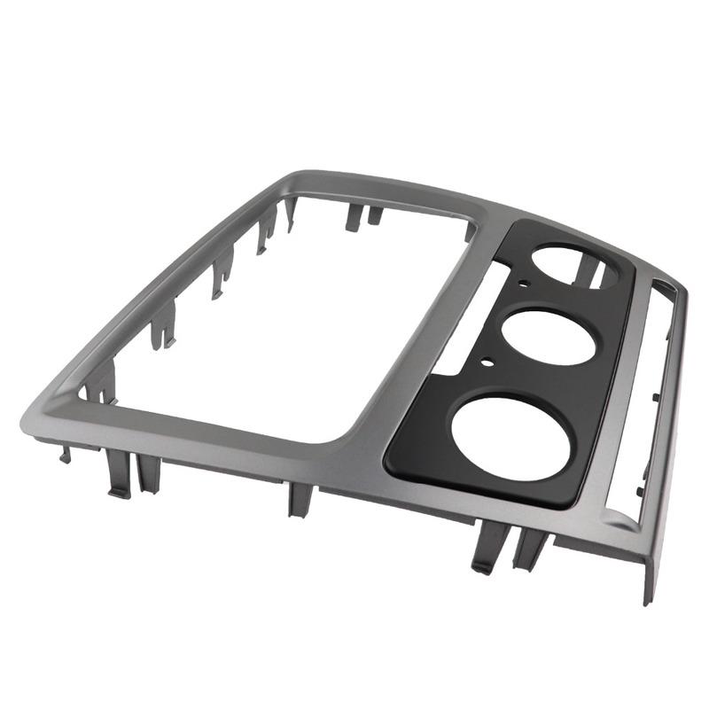 Double Din for SKODA Octavia 2008-2013 Manual AC Audio Fascia Stereo Radio GPS DVD Panel Dash Mount Installation Trim Kit Frame