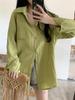 Women's Plus Size Stylish Long-Sleeve Sun Protection Lightweight Summer Jacket - Belly Covering, Slimming, Casual Fit for a Flattering Look