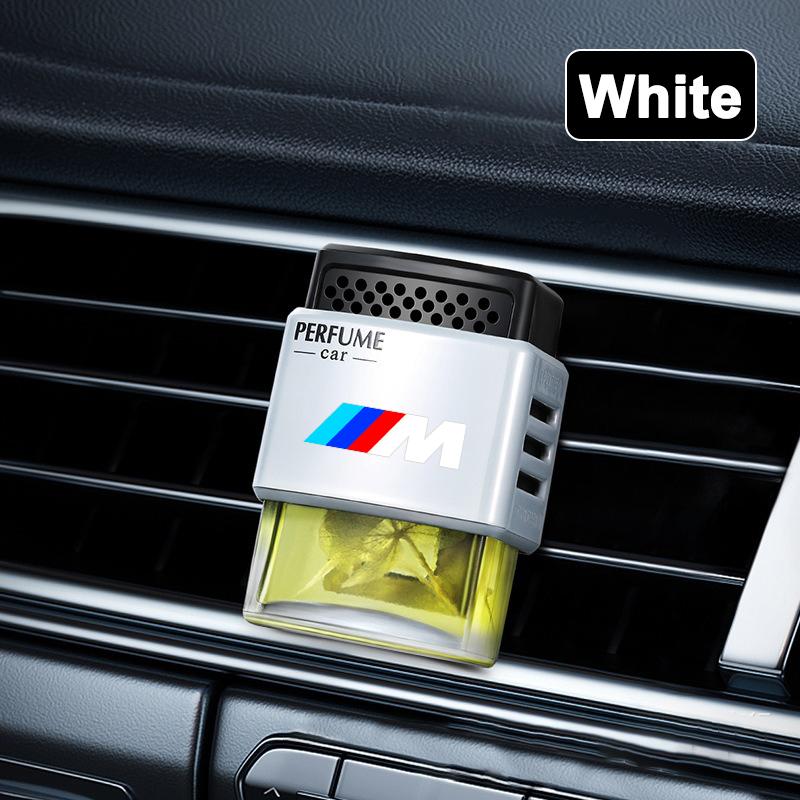 QXFA9 Car Air Freshener Smell Vent Perfume Flavoring Auto Interior Accessories For BMW 50th 1 3 5 7 Series X1 X3 X4 X5 X6 F10 F20 F30