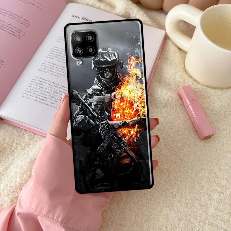 Army Soldier Special Forces For Samsung Galaxy A55 A35 A15 A32 A12 A22 A52 A54 A34 A14 A56 A36 A26 A16 A13 A53 A06 Case