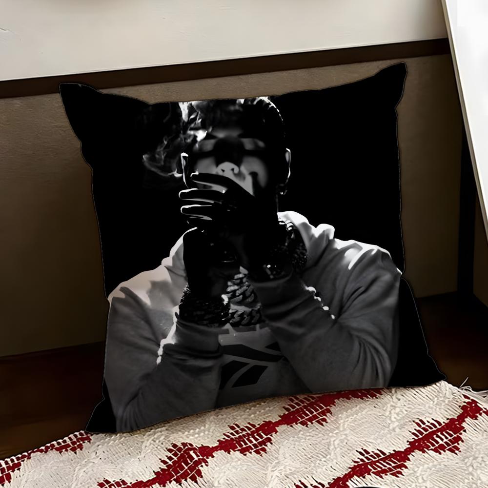Rapper AAnuel AA Cushion Cover Reversible Soft Durable Pillow Cover Home  Car MultiScene Use for Daily Comfort