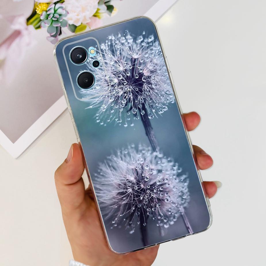 For Realme 9i Case RMX3491 New Fashion Painted Cover Clear Silicone Soft TPU Phone Case For Realme 9i 5G RMX3612 Realme9i Fundas