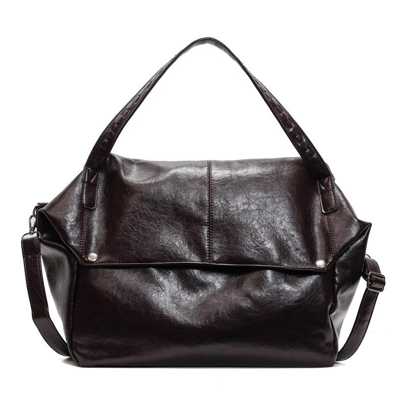Retro Women's Bag Large-capacity Fashionable Single-shoulder Crossbody Bag Ladies' Handbag
