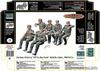 Master Box 1/35 Scale German Panzergrenadier (Set of 6) - Multi-Pose Style Plastic Model Kit MB35137