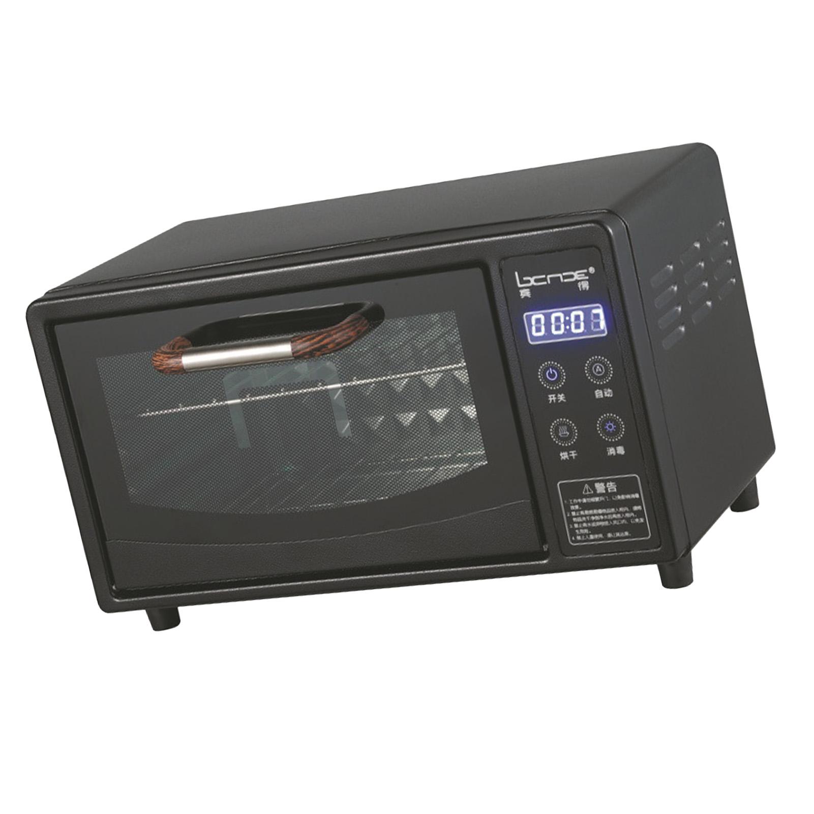 

УФ-очищающий бокс для сушки горячим воздухом, оборудование для дизайна ногтей, футляр для очистки ультрафиолетовым светом 10 л чёрный