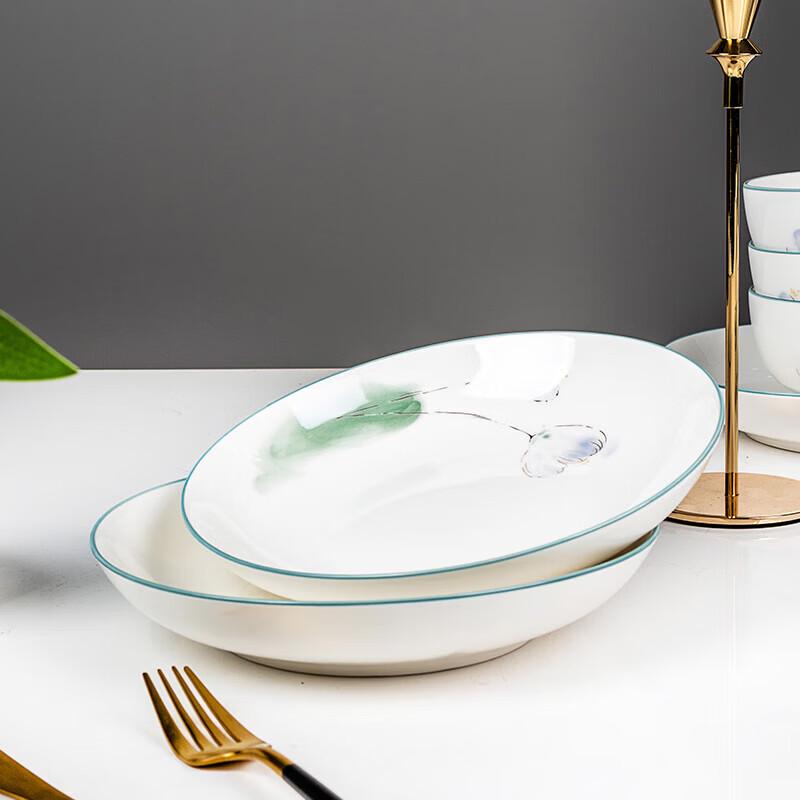 Tanghui 29-Piece Chinese Ceramic Dinnerware Set