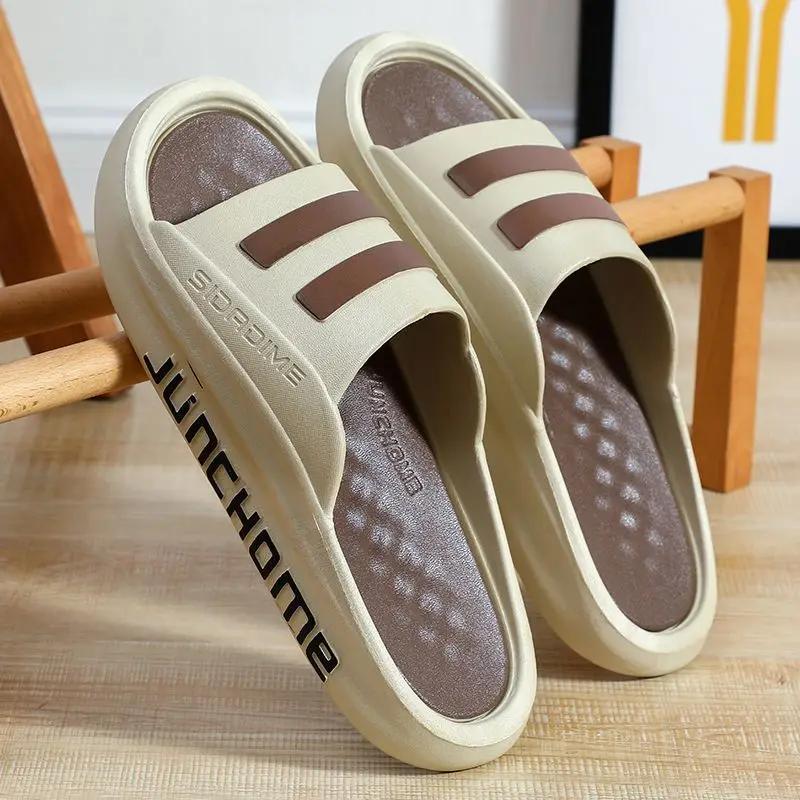 Shoes Indoor Sandals Man Pvc Slip-resistant Walk Around Home Slippers for Men House High Quality Fashion Comfortable Low Price