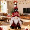 Christmas Gnome Doll Winter Festive Ornament Faceless Christmas Gnome Doll With Hat For Dining Table Mantel Nightstand Living