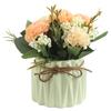 Simulated Embroidered Ball Artificial Flower Potted Plant Decoration Restaurant Tabletop Home Floral Atmosphere Decoration