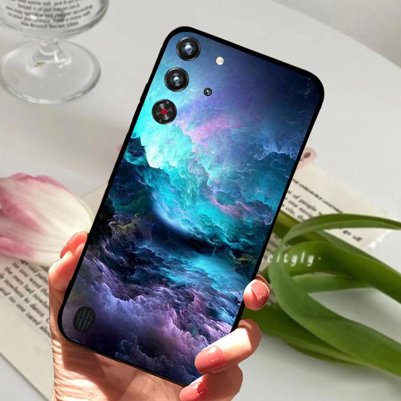 Fashion Luxury Case For Nubia Red Magic 10 Pro Soft Silicone TPU Phone Cover For ZTE Nubia REDMAGIC 10 Pro+ 10 Pro Plus Fundas