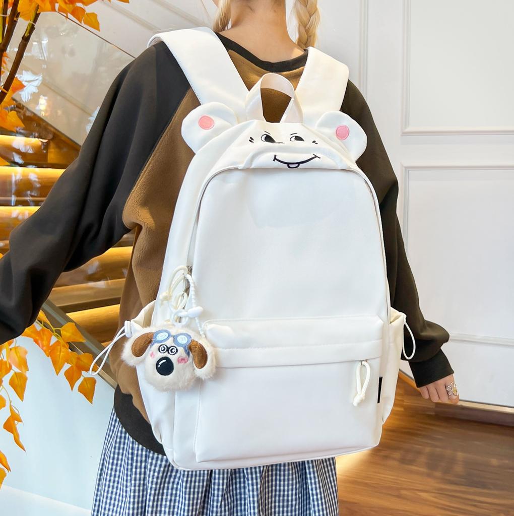 Schoolbag cute cartoon niche ins junior high school student schoolbag female high school student large capacity versatile backpack travel backpack