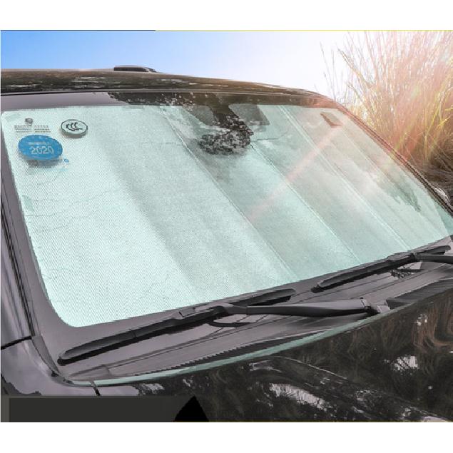 For Toyota 4runner 2017- Auto Sunshade Gray Silver Foil Reflective Sun Shade