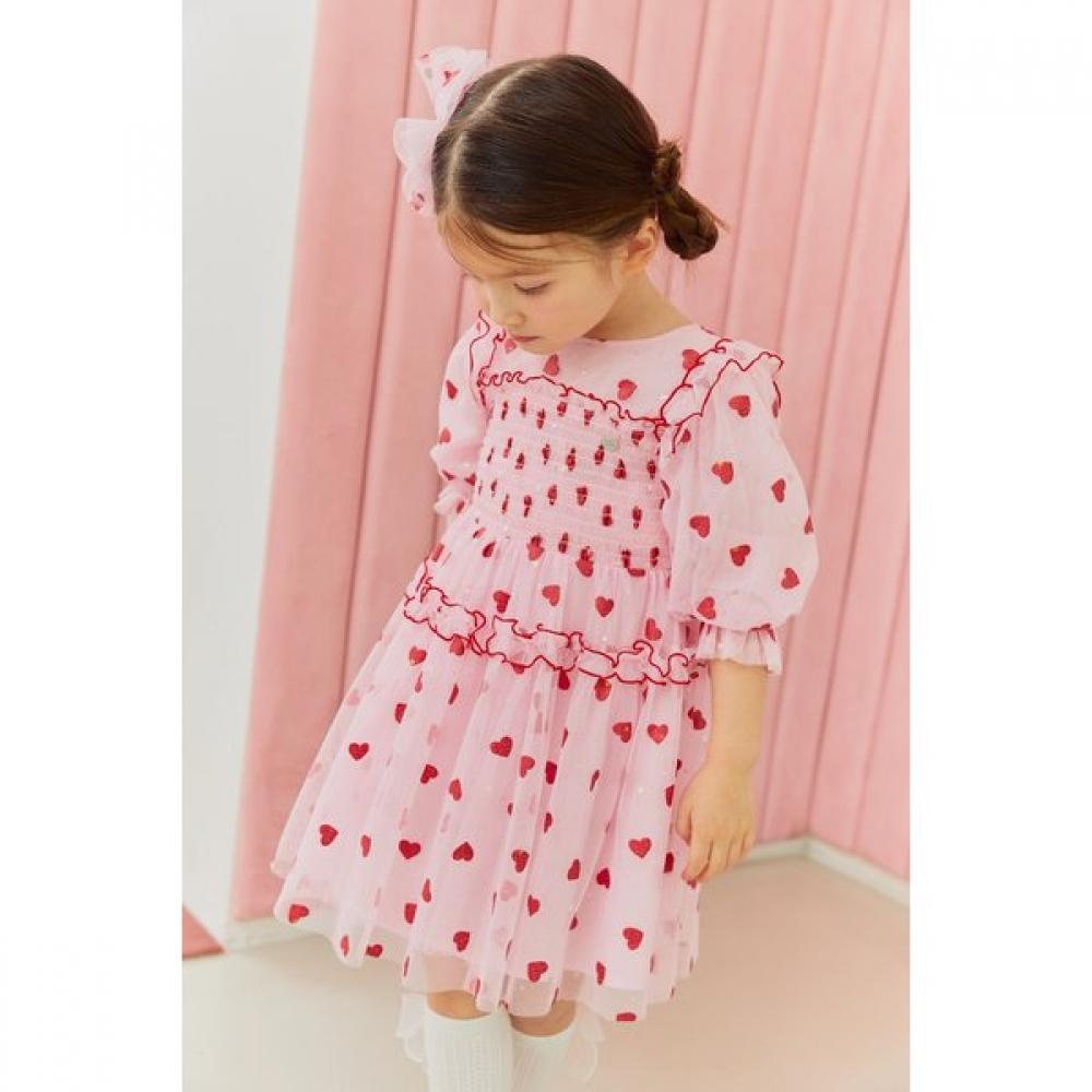 French Cat Pk Heart Chiffon Smoking Op Q52dao070 P1 P1 (pink)/110