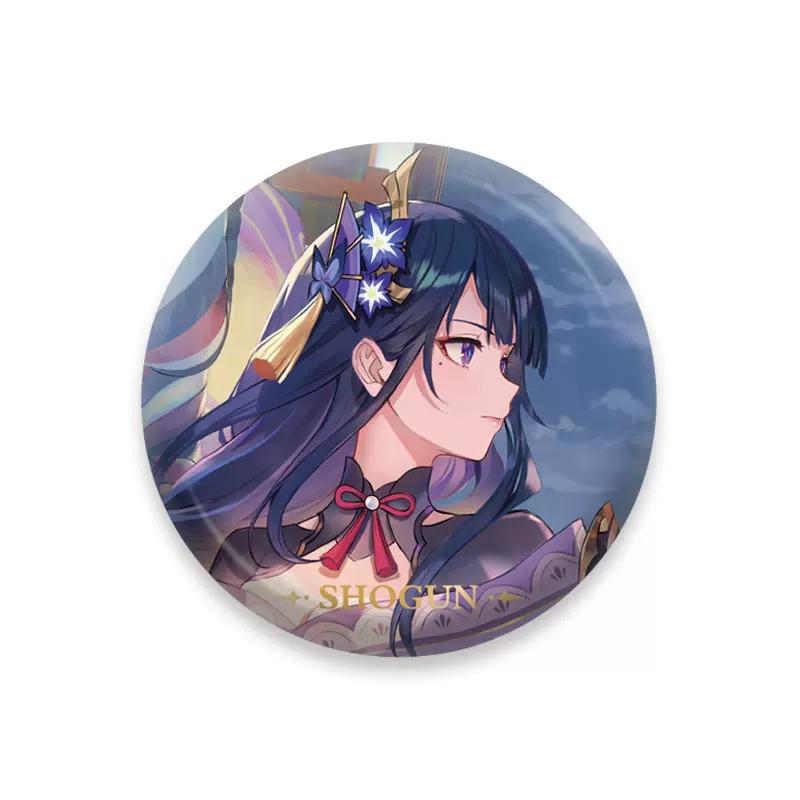 Sunsyea Genshin Impact Official Merch miHoYo Original Authentic Theme Series Badge Xiao Kazuha Zhongli Shogun Venti Klee Yelan