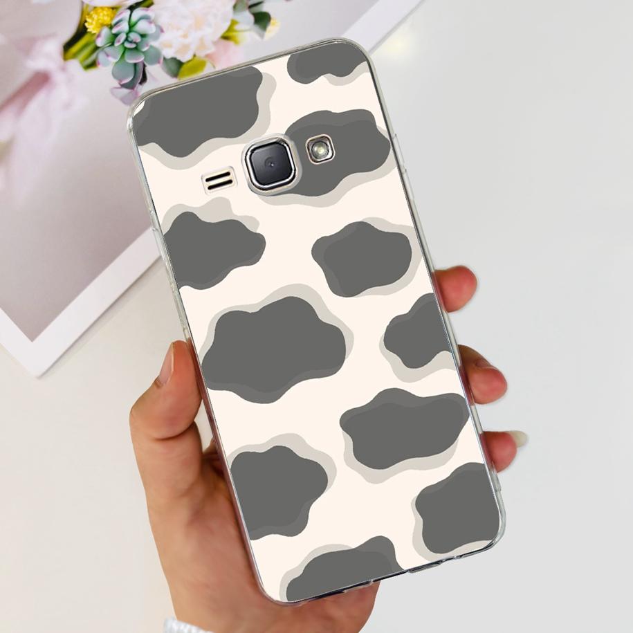 For Samsung J1 2016 Case SM-J120F Cover Fashion Marble Flower Soft Silicone Phone Cover For Samsung J1 Mini J105F J 1 2016 Funda