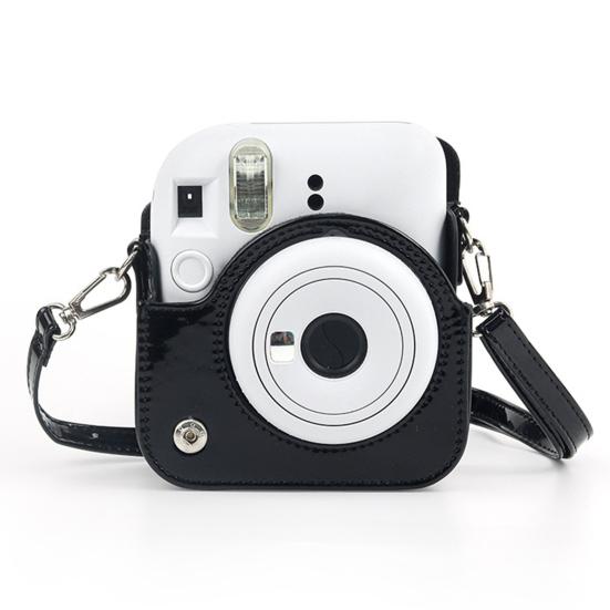 Geantă pentru cameră rezistentă la zgârieturi Ușor de utilizat cu curea de umăr detașabilă Geantă de protecție pentru cameră pentru Instax Mini12