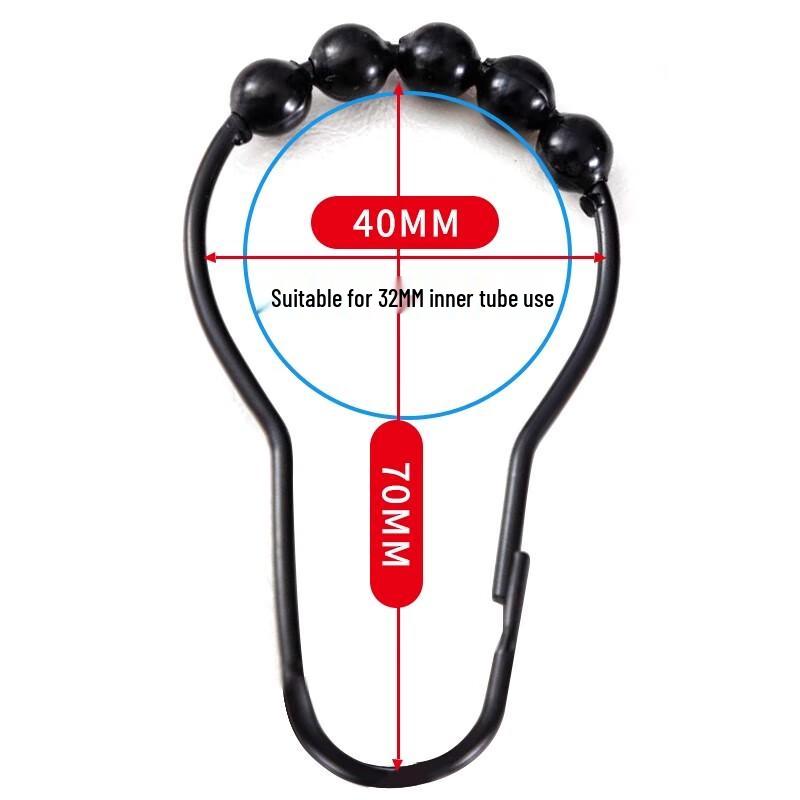 Ganci e Anelli per Tende e Tende da Doccia