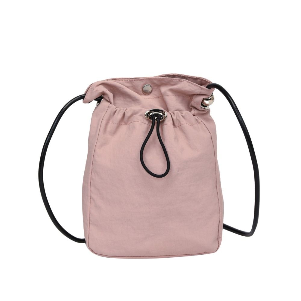 Purse Nylon Shoulder Bag Crossbody Bag Mobile Phone Bag Drawstring Canvas Bag  Office Worker