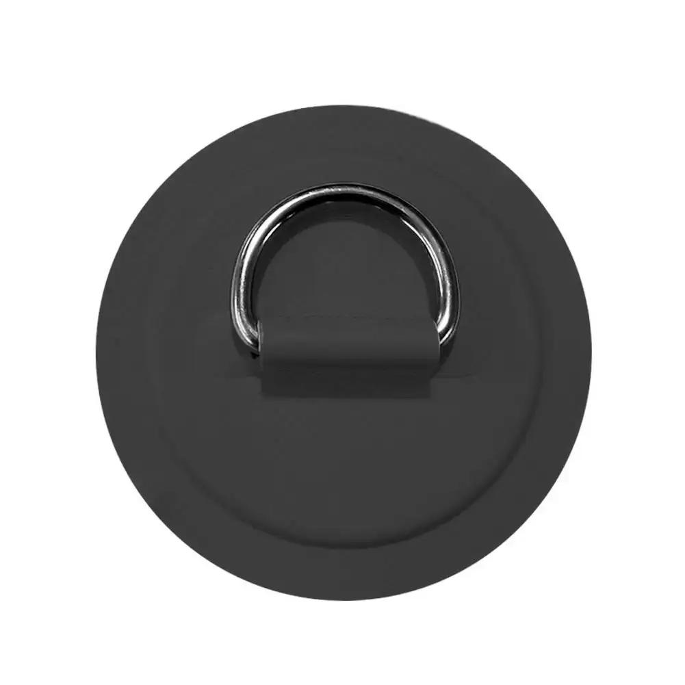 1PC Surfboard Dinghy Boat PVC Patch Stainless Steel D Ring Deck Rigging Rope Ring Buckle Kayaking Inflatable Boat Accessories