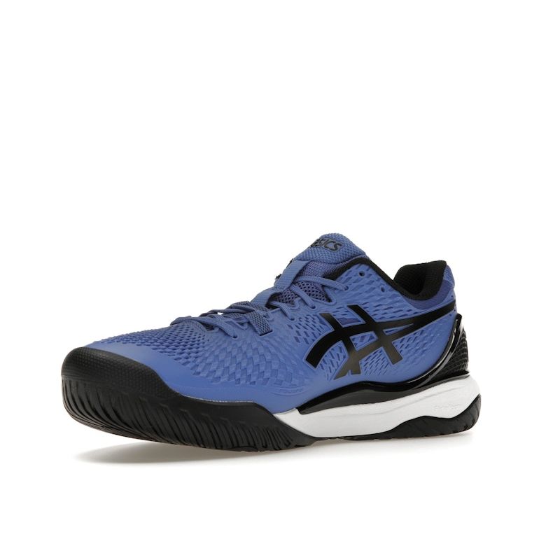 Asics Gel Resolution 9 Sapphire Black Men Sneakers Blue 1041A330-401