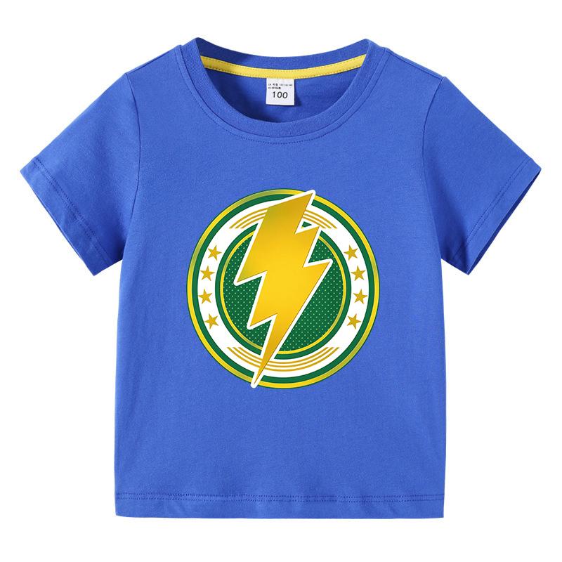 2026 New Kids Boys' T-Shirt, Johnny Movie Pattern, Short Sleeve, Crew Neck, Casual Summer