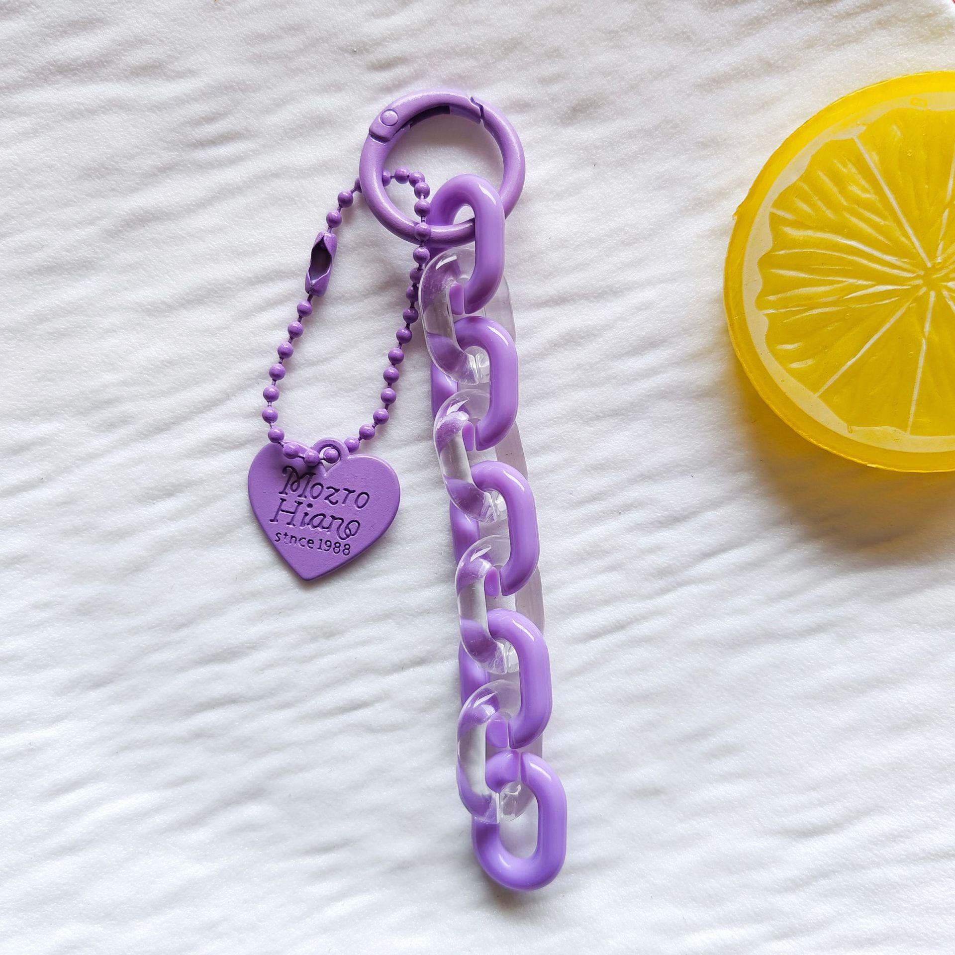 

Красочный акриловый брелок-подвеска в форме сердца – Украшение ручной работы для DIY