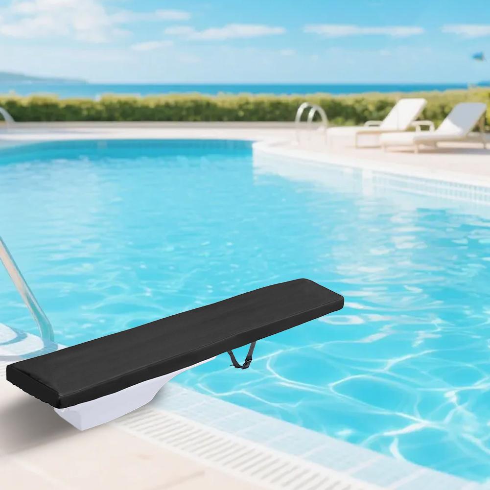 1PC Pool Diving Board Cover 224*46*12cm 210D Oxford Cloth Cover Heavy Dutyiving Board Pool Protection Covers With Drawstring