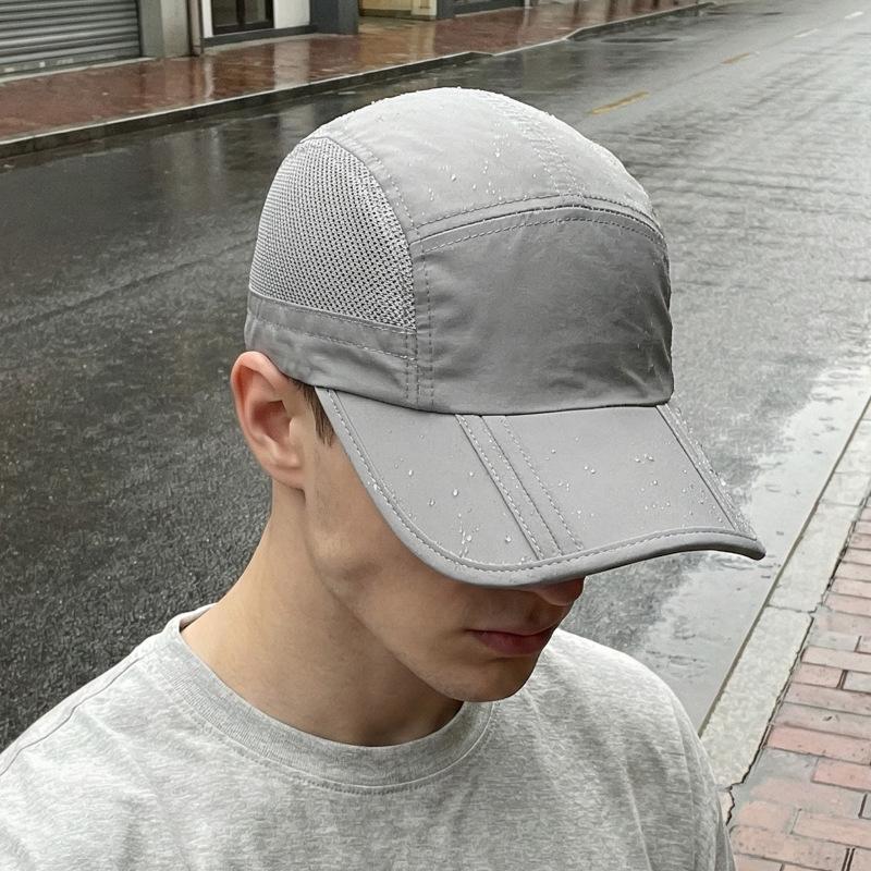 Summer Breathable Sunscreen Cap men Outdoor Quick-Drying Mesh Sun Hat Baseball Cap