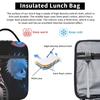 Ryomen Sukuna Insulated Lunch Bag Cooler Bag Reusable,Lunch Container Jujutsus Kaisens Anime Portable Tote Lunch Box Bento Pouch